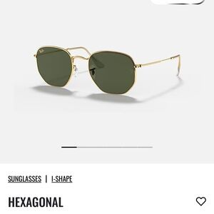 RAY BAN HEXAGONAL SUNGLASSES